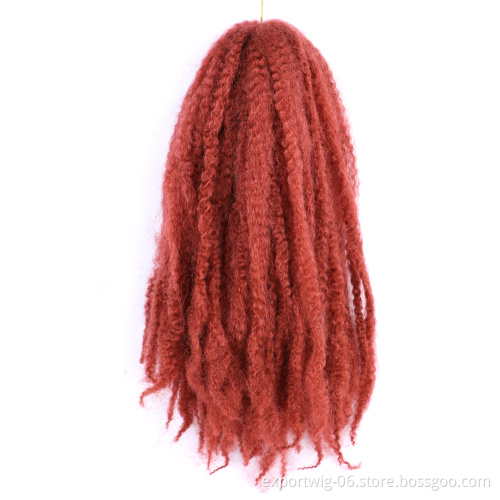 Ombre Curly Straight Synthetic Soft Two Tone Wholesale Wavy Goddess Braiding  Colors Cuban Twist Crochet Afro Kinky Bulk Braids